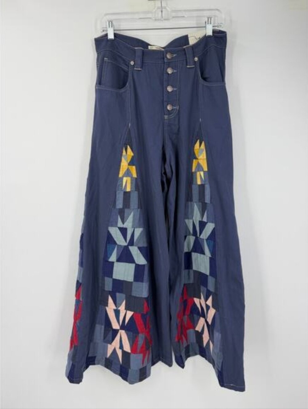 We The Free Kaleidoscope Wide Leg Jeans Size 26 SOLD OUT - Picture 6 of 12